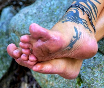 Male Bare Feet photo