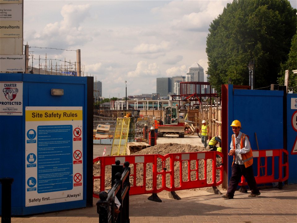 View of Canary Wharf