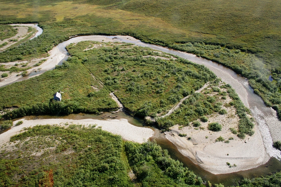 Cottonwood Cabin on Cottonwood Creek Oxbow