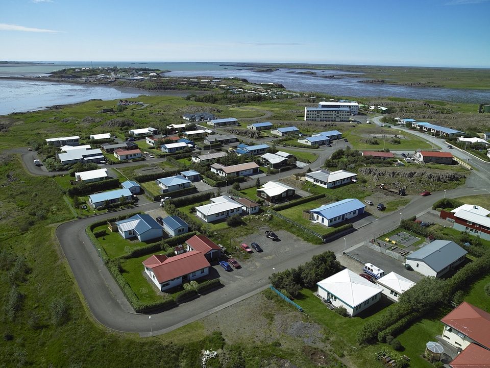 Borgarnes city in Iceland