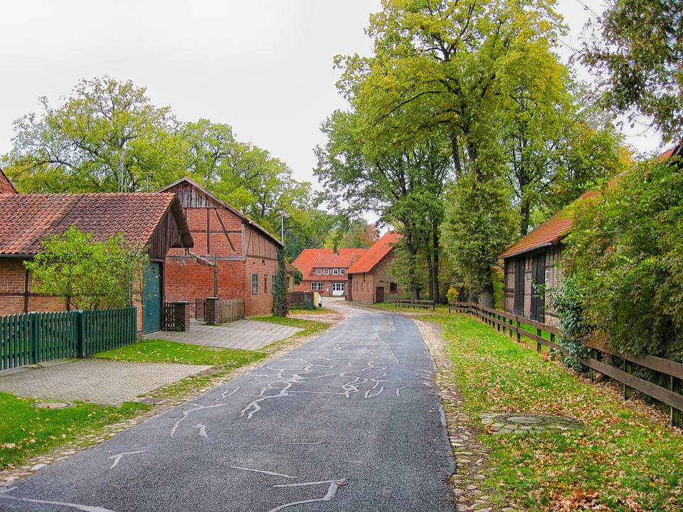 Small Village in Stellichte Germany