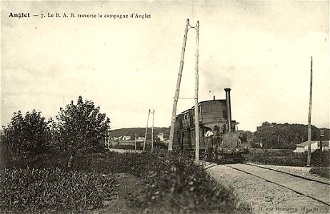 Anglet.Le Bayonne-Anglet-Biarritz dans la campagne d'Anglet