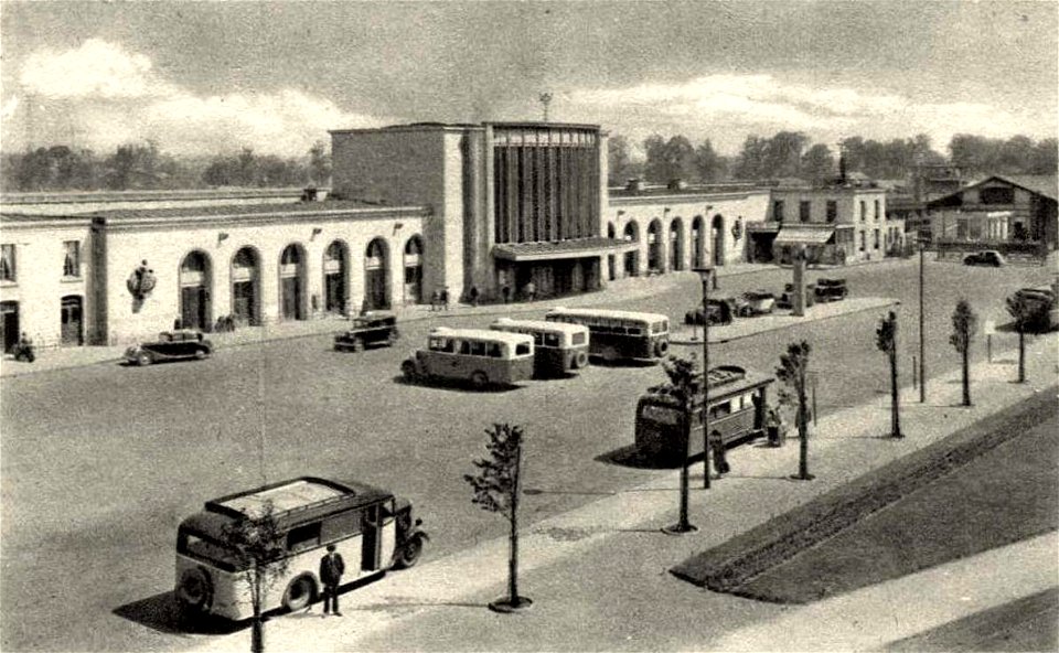 Caen.La gare