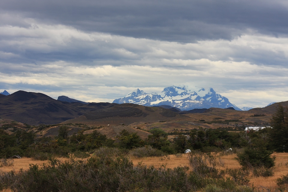 jagged mountain peaks in Torres del Paine National Park