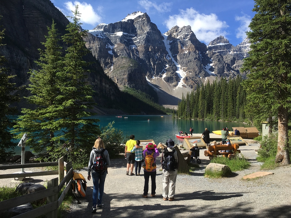 Moraine Lake Banff Park Canada