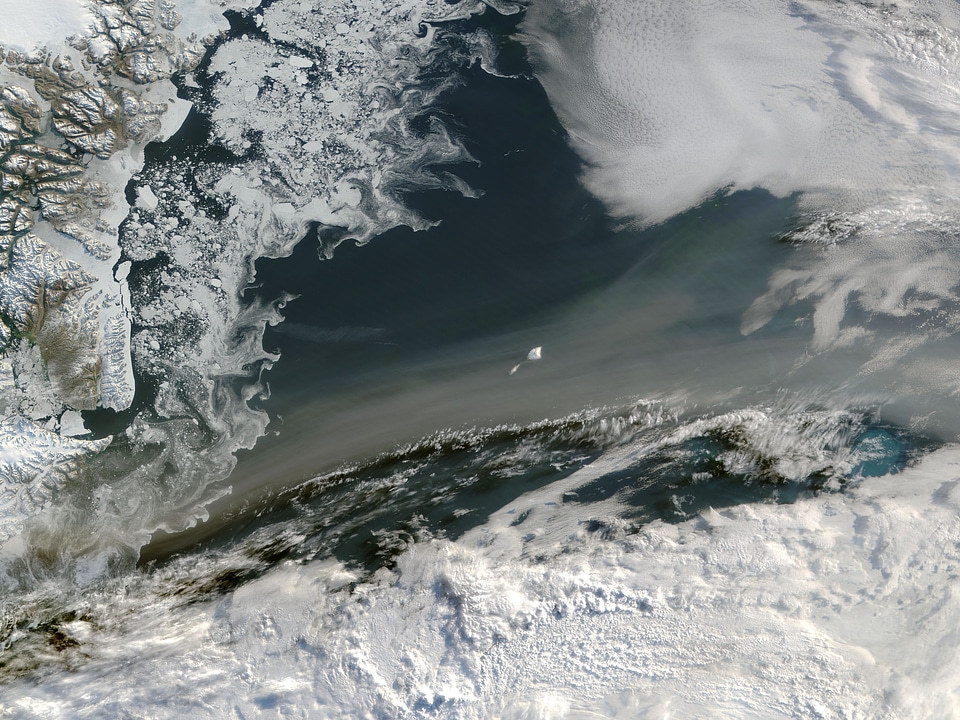 Smoke Over the Greenland Sea