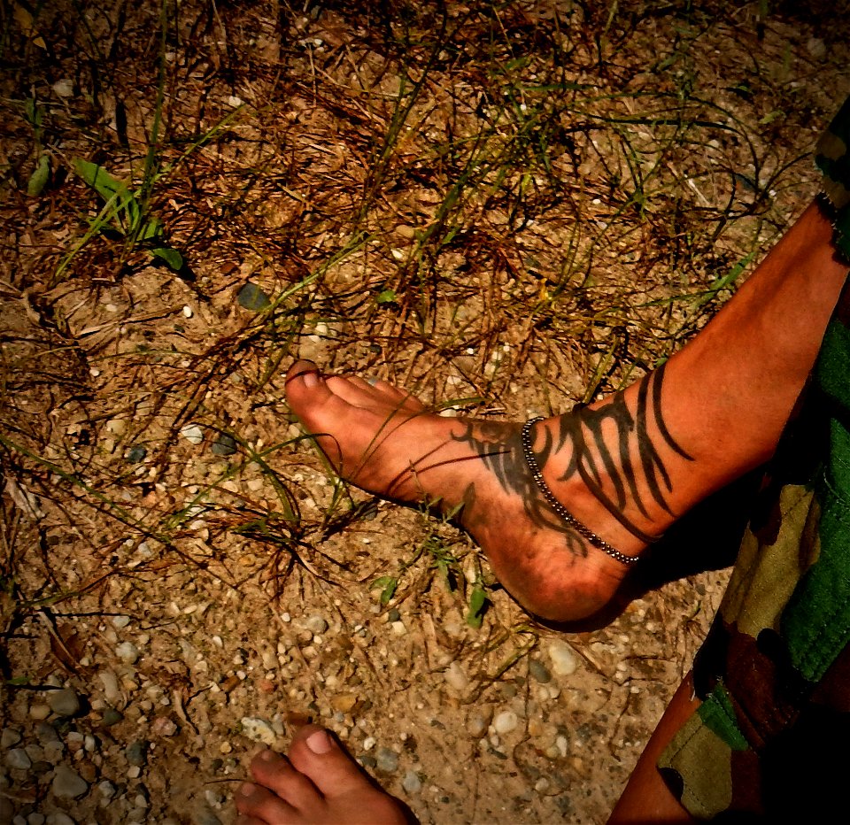 Timi's Dirty Bare Feet