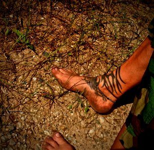 Timi's Dirty Bare Feet