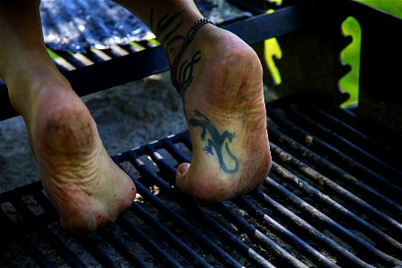 Timi's Dirty Bare Feet photo