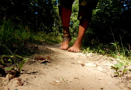 male bare feet photo