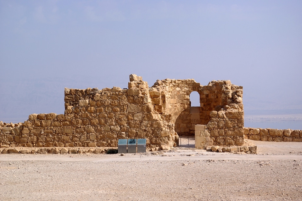 Ancient city Masada in Israel