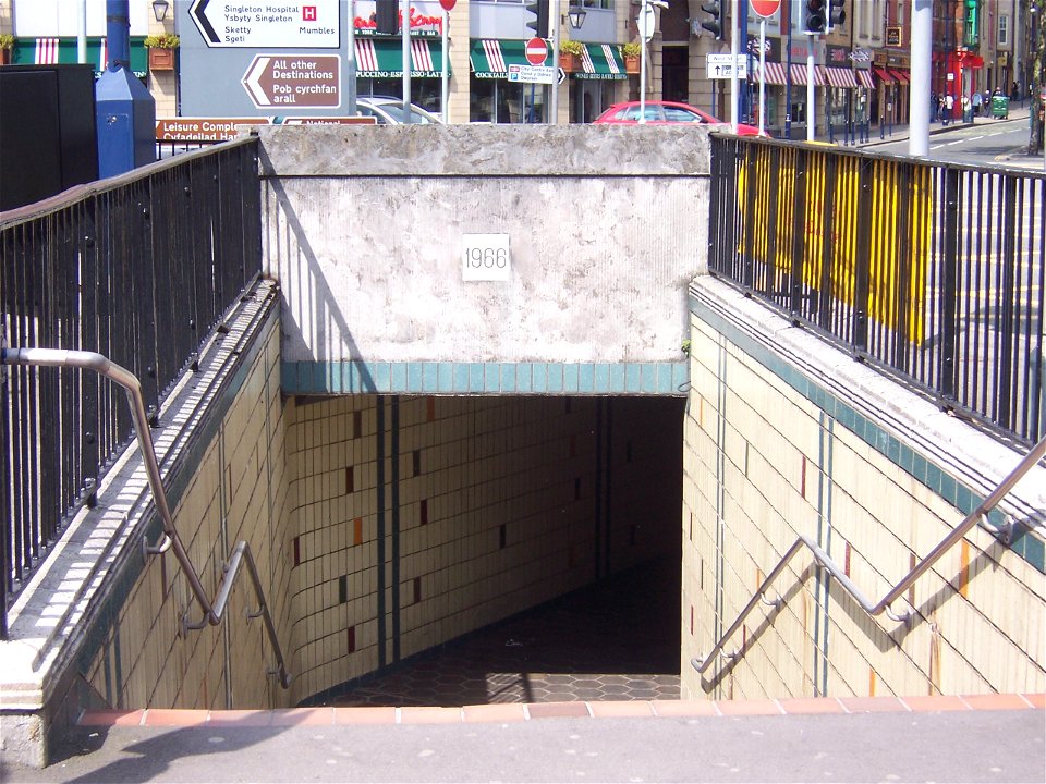 Swansea Wind Street Subway photo