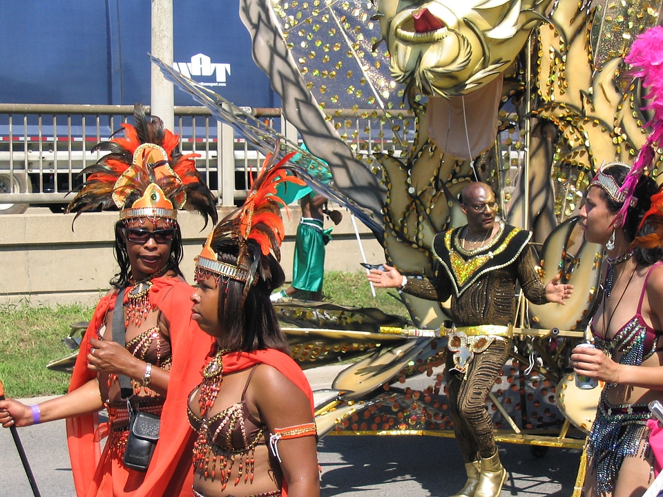 Typical Caribana paraders