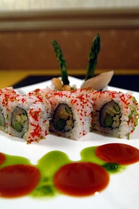 Japanese Food Spicy Lover Roll photo