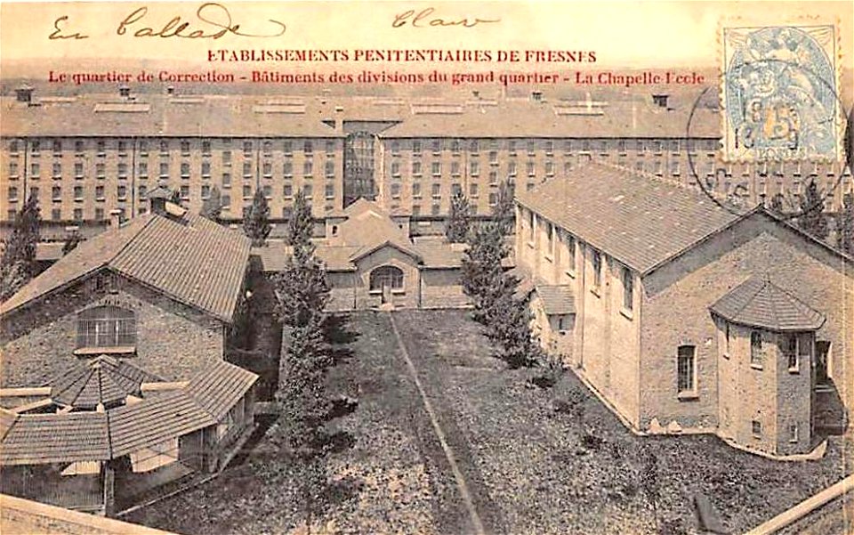 Fresnes (Val-de-Marne).Établissements pénitentiaires.Divisions du grand quartier