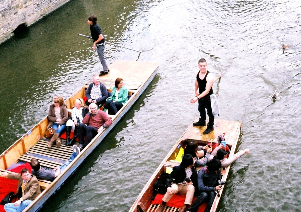 Punters on the Cam