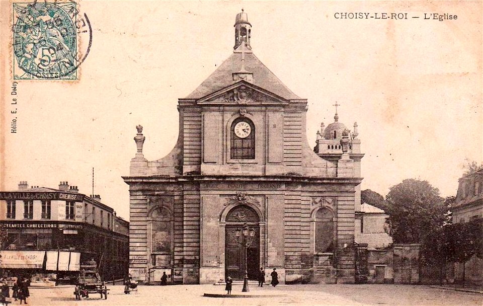 Choisy-le-Roi.Cathédrale Saint-Louis-et-Saint-Nicolas de Choisy-le-Roi
