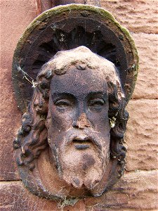 Detail at St John the Divine, Frankby photo