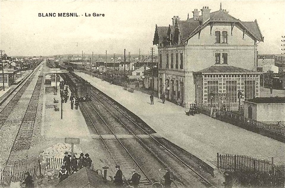 Le Blanc-Mesnil.La gare