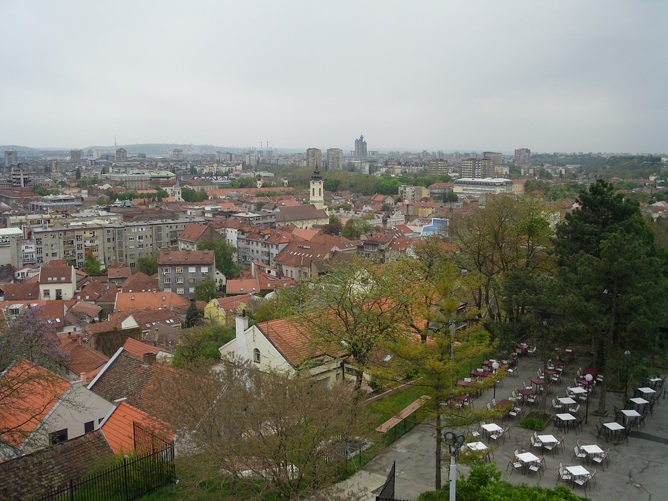 panoramic view from Gardos - Zemun