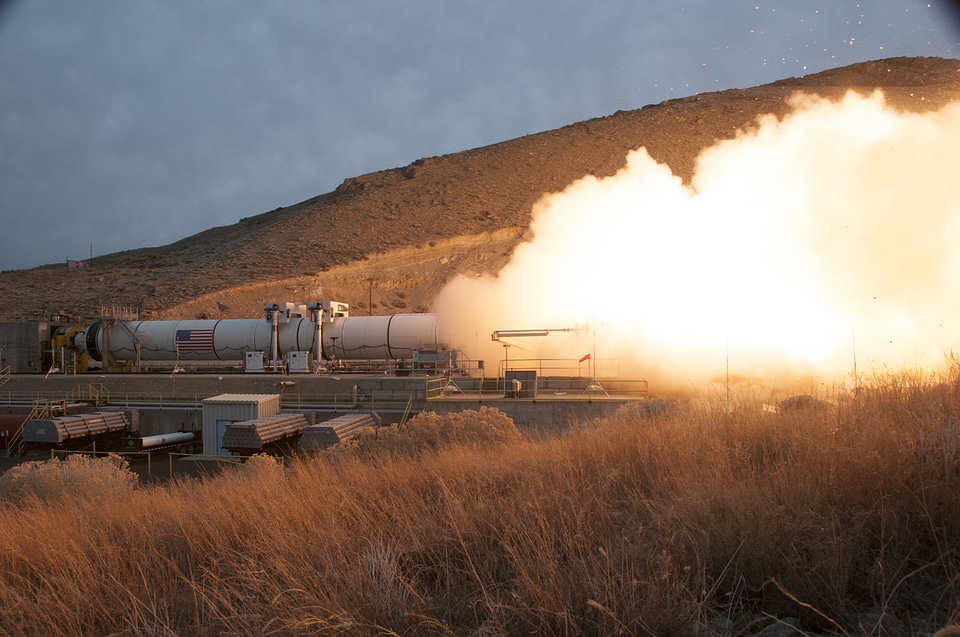 Test Firing of Booster