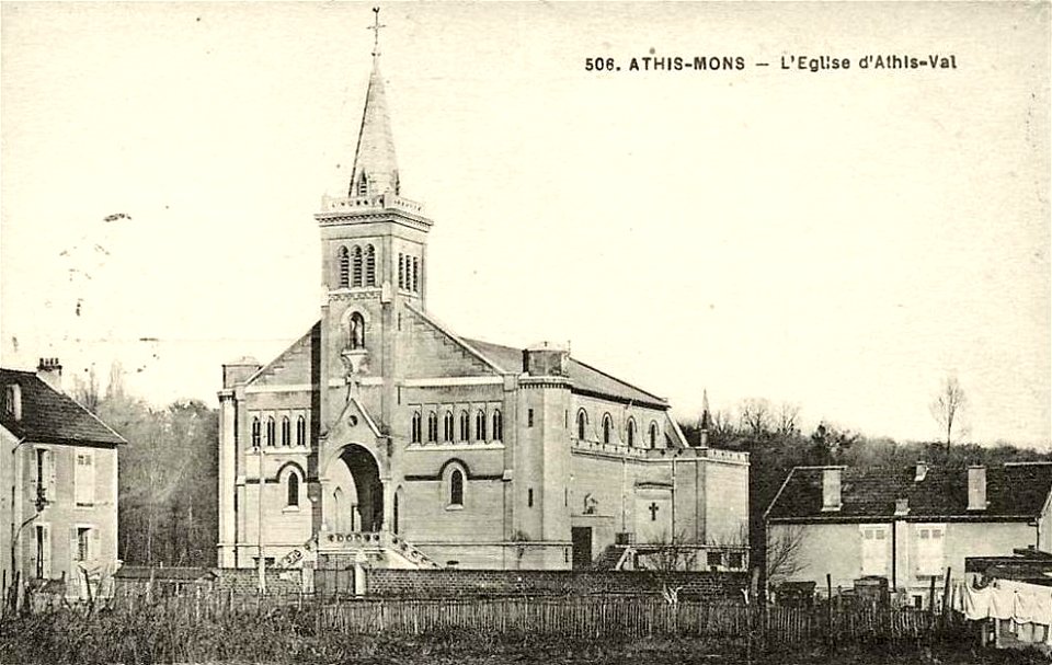 Athis-Mons.Église d'Athis-Val