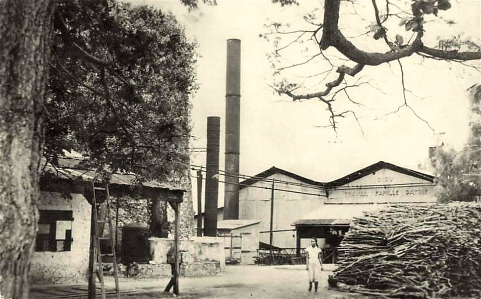 Le Moule.Distillerie Néron