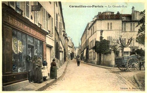 Cormeilles-en-Parisis.La Grande-Rue