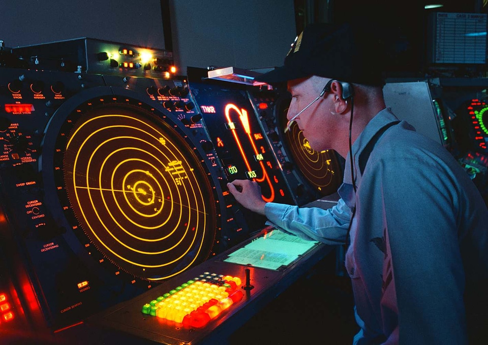 Carrier Air Traffic Control Center USS George Washington