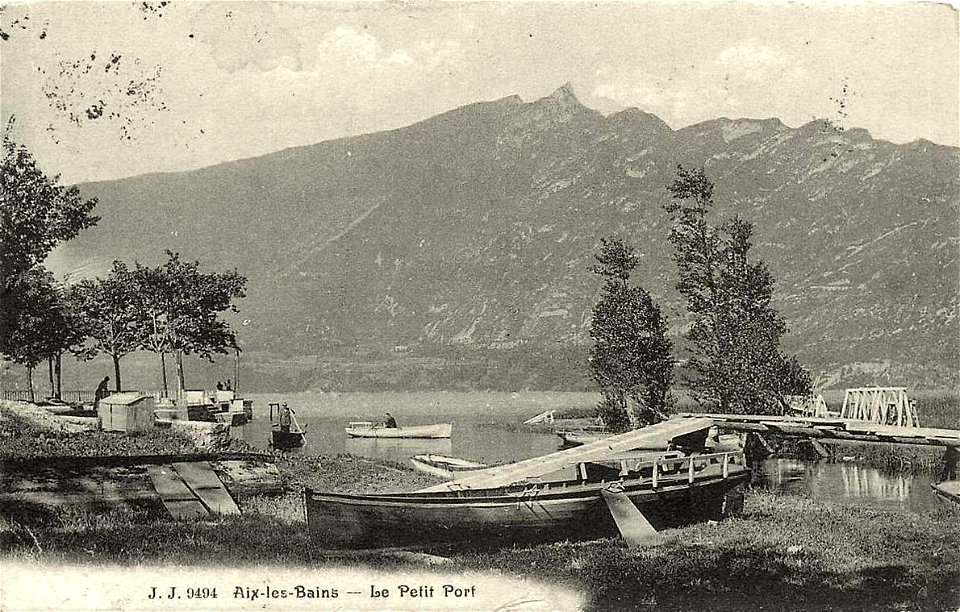 Aix-les-Bains.Petit port