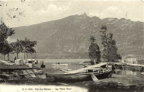 Aix-les-Bains.Petit port