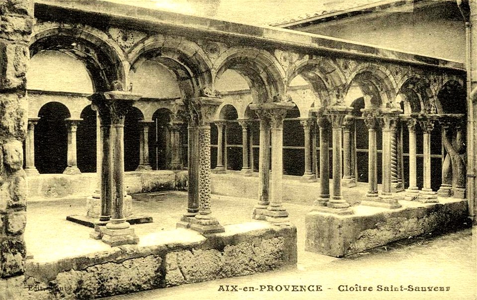 Aix-en-Provence.Cloître Saint-Sauveur