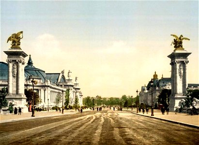 Paris.Exposition Universelle.1900.Grand Palais.Petit Palais