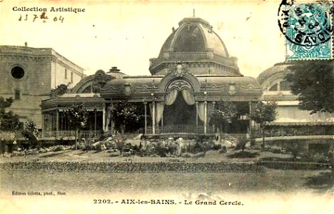 Aix-les-Bains.Grand Cercle.1904