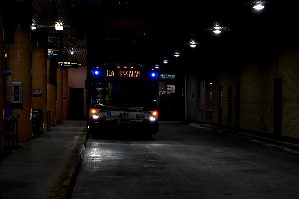 11a Bus at Davisville.