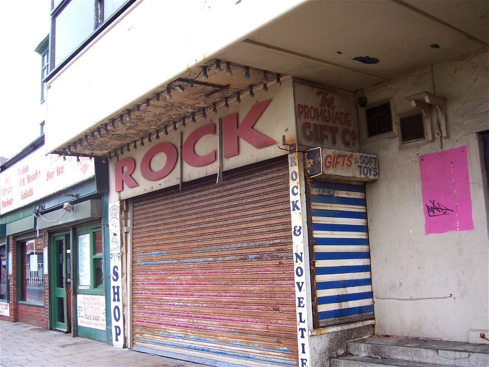 Derelict Blackpool photo