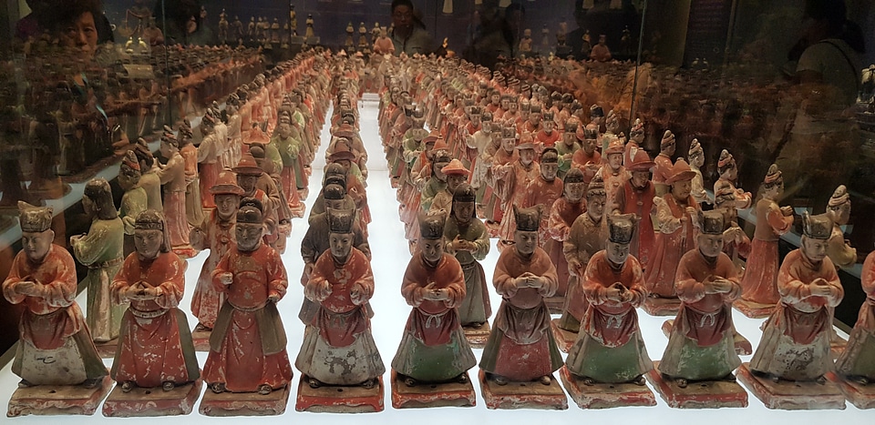 The Terracotta Army and Horses of Xian in China
