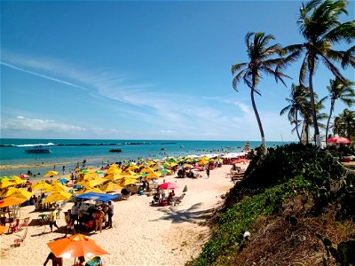 Praia do Francês, Francês Beach, Marechal Deodoro, Brazil photo