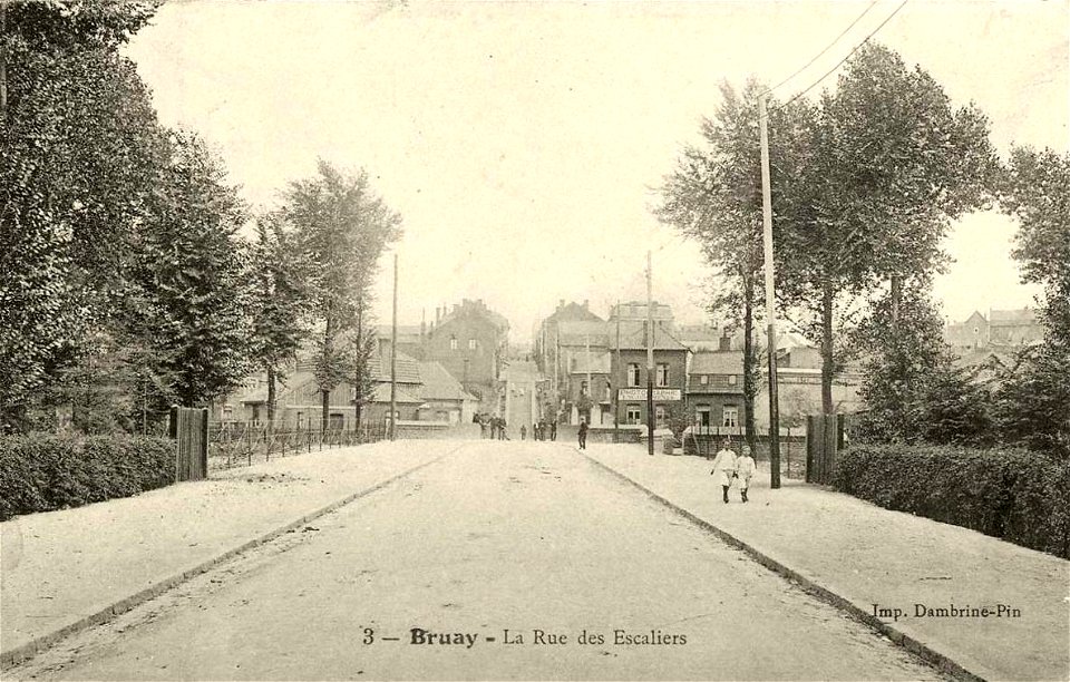 Bruay-la-Buissière.Rue des Escaliers