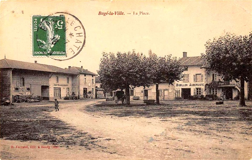 Bagé-la-Ville.La Plave.Vers 1913