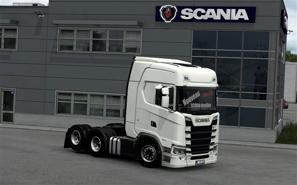 delivery of the last Scania 590 S before customization