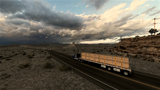 Ride, Rocked by the sound of the V8 mack...