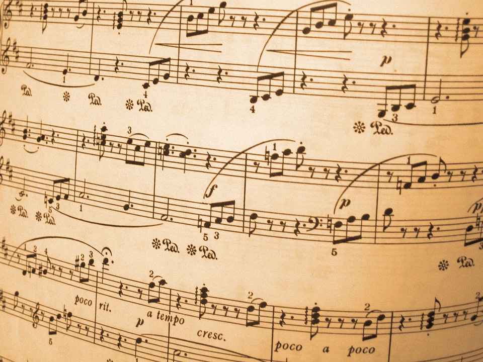 Music Notes Background