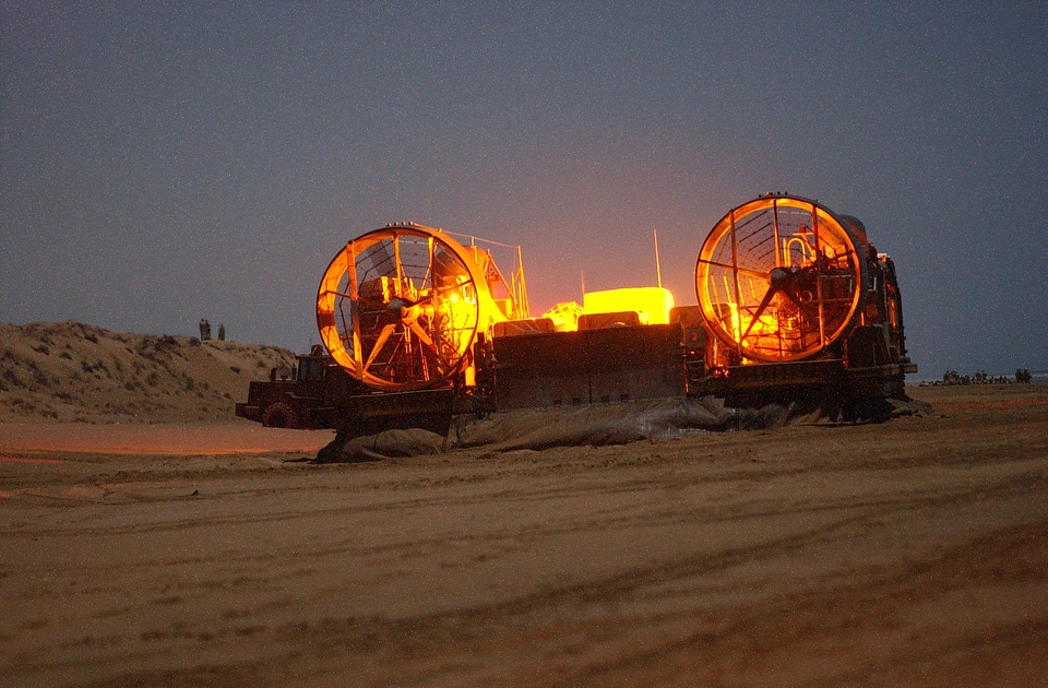 Landing Craft Air Cushion Hovercraft