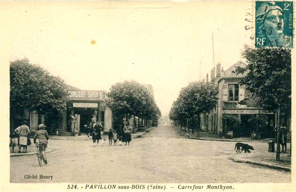 Pavillons-sous-Bois.Carrefour Monthyon