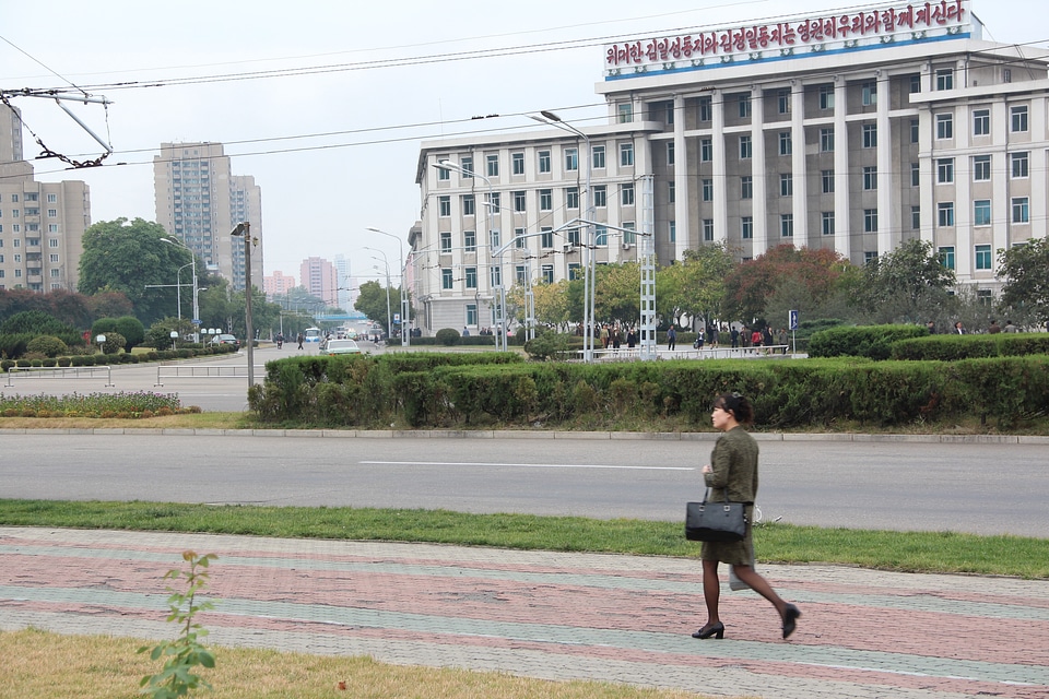 Kim Il Sung Square is Pyongyang’s central square