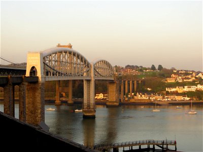 Saltash and the bridges photo