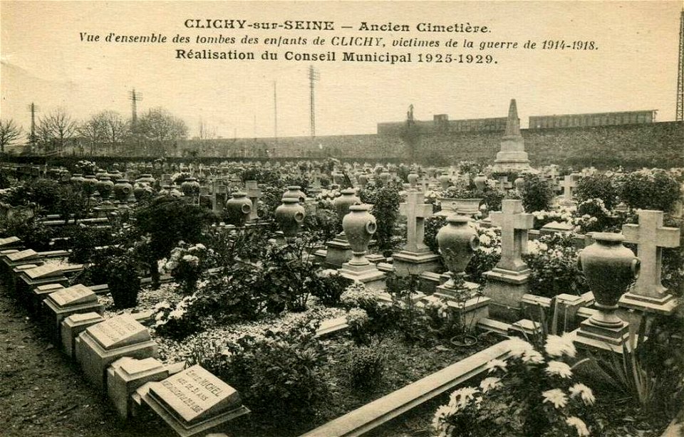Clichy.Ancien cimetière sud