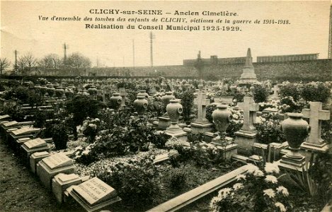 Clichy.Ancien cimetière sud