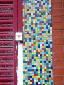 Shopfront mosaic